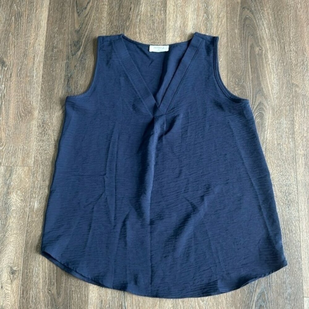 Zenana women’s tank top. Navy blue.  New without tags. Size XL.